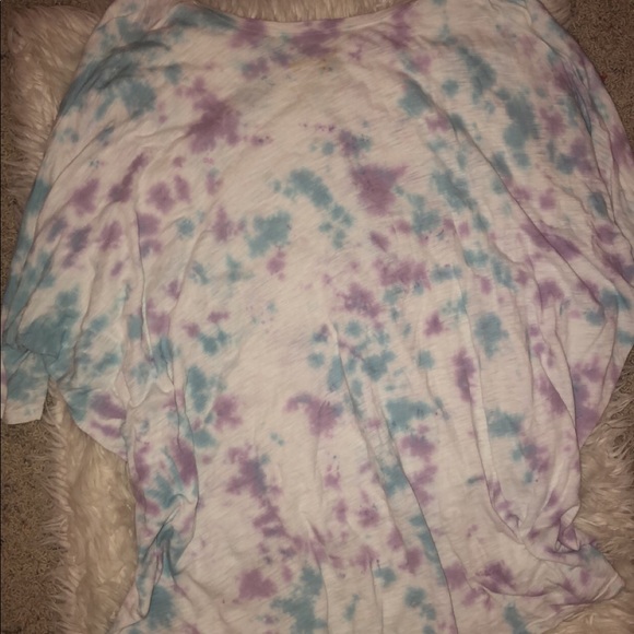 Half sleeve tie-dye mumu top - Picture 3 of 3